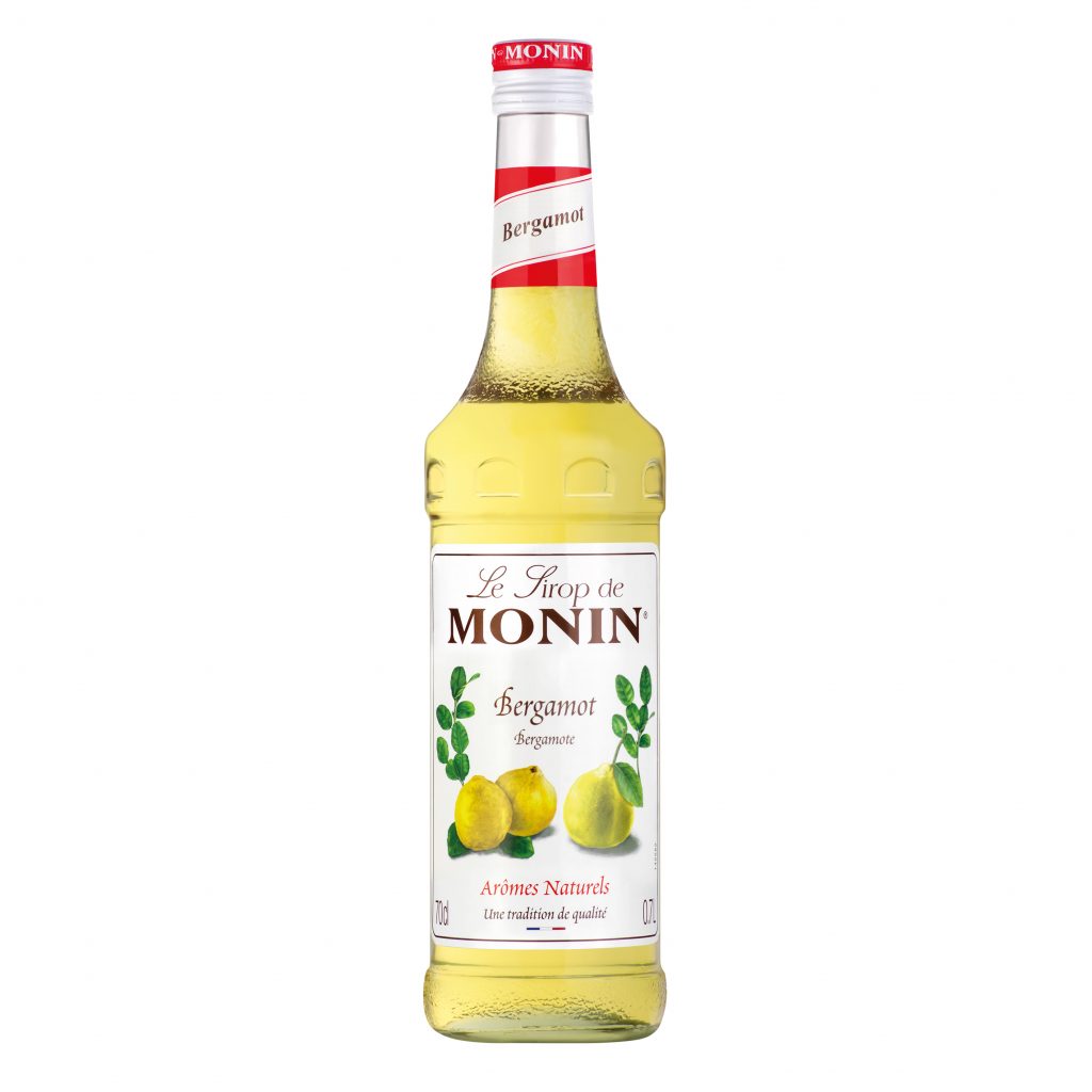 Butelka bergamot syrop ka 0,7 litra.