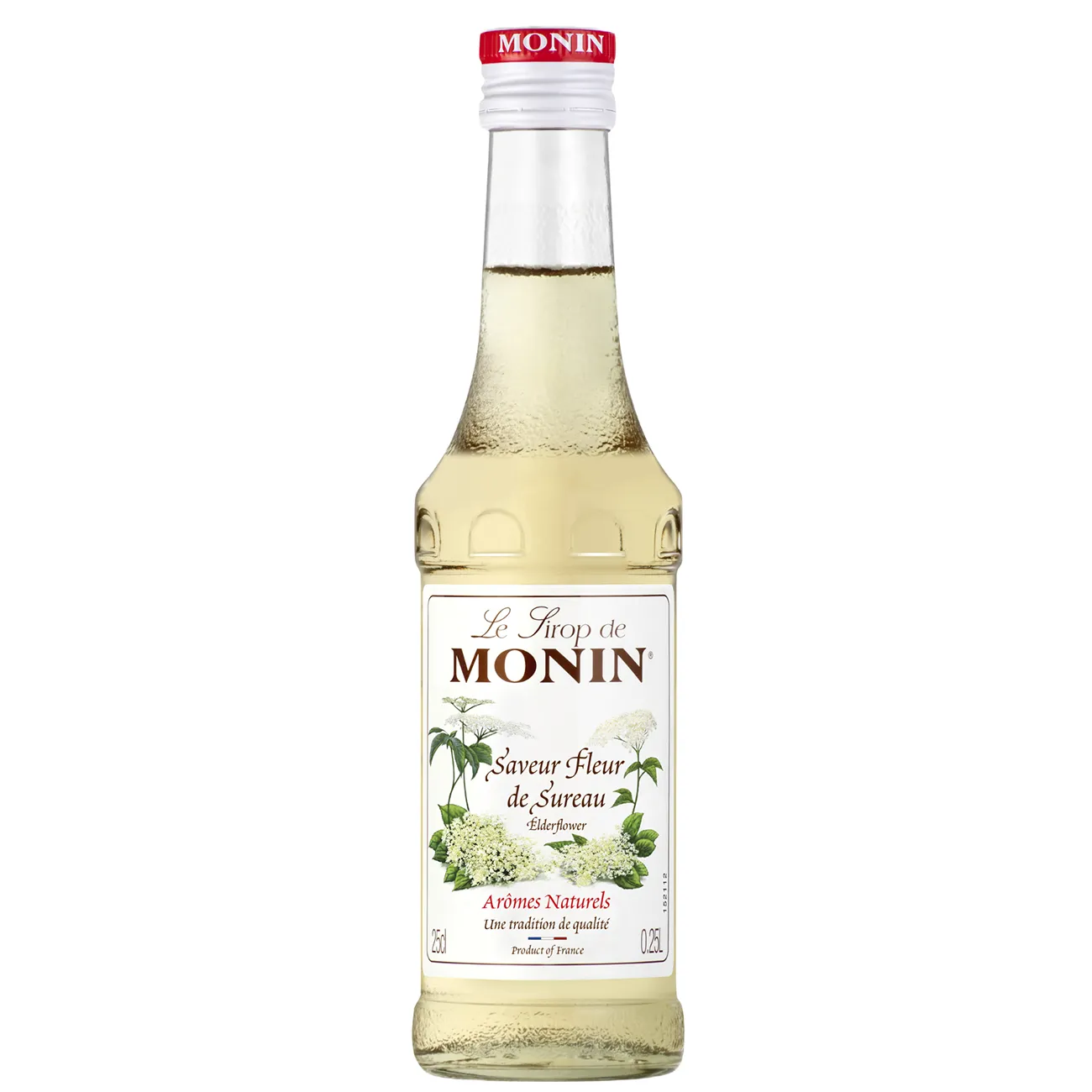 Butelka elder flower syrop z kwiatów czarnego bzu 0,25 litra